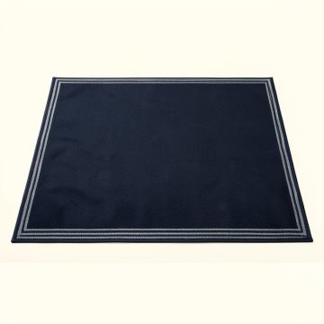 Dawn Crest Rectangular Outdoor Rug - Navy (synthetic illustration; no displayed measurements)