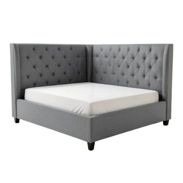 Aobha Queen Tufted Upholstered Standard Bed