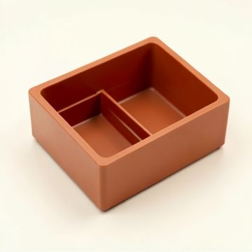 Cliff Bluff Empty Pantry Drawer Organizer Insert - Terracotta (synthetic illustration; no displayed measurements)