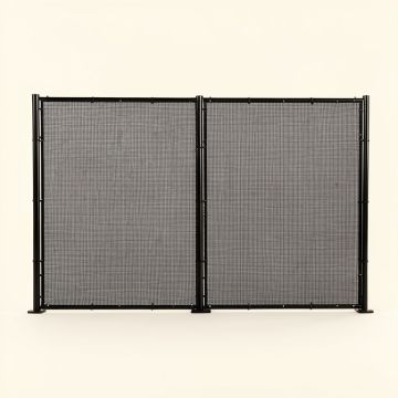 Heavy-Duty Vinyl Privacy Screen (synthetic illustration; no displayed measurements)