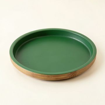 Bay Bridge Serving Tray - Green (synthetic illustration; no displayed measurements)