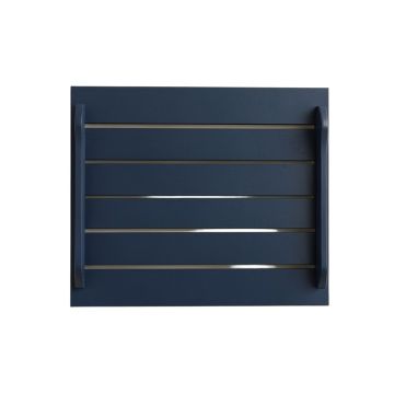 Glen Dale Empty Wall-Mounted Tool Organizer Panel - Navy