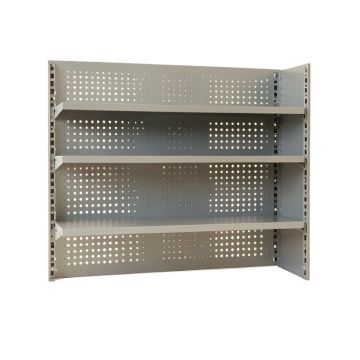 Dune Branch Empty Wall-Mounted Tool Organizer Panel - Gray