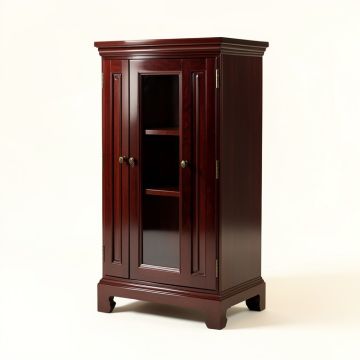 Deasia Lighted Corner China Cabinet (synthetic illustration; no displayed measurements)