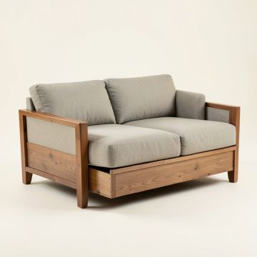 Cabell 85 '' Square Arm Sofa Bed (synthetic illustration; no displayed measurements)