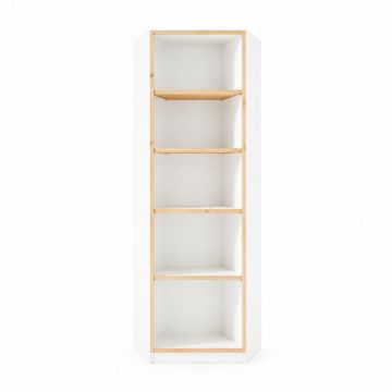 Lake Edge Narrow Cubby Tower - White