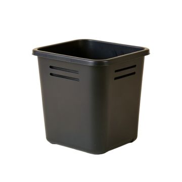 Cedar Brook Closed Garden Compost Bin - Black