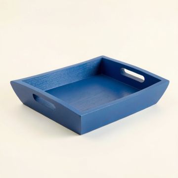 Hill Arc Serving Tray - Blue (synthetic illustration; no displayed measurements)