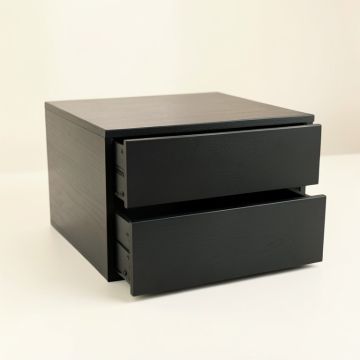 Dune Dell Under-Desk Drawer Unit - Black (synthetic illustration; no displayed measurements)