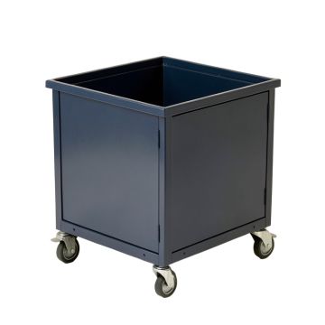Hazel Brook Empty Rolling Workshop Cart - Navy