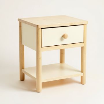 Brook Bluff Nightstand - Cream (synthetic illustration; no displayed measurements)