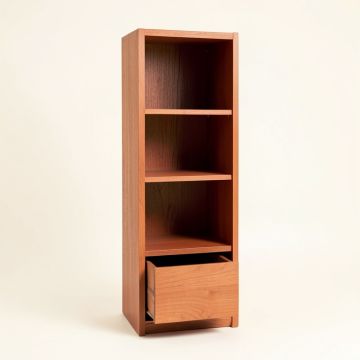 Heath Bend Narrow Cubby Tower - Terracotta (synthetic illustration; no displayed measurements)