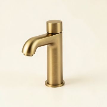 Genta Lx Single Hole Bathroom Faucet With Drain Assembly (synthetic illustration; no displayed measurements)