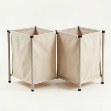 Rowan Canyon Laundry Sorting Station With Plain Removable Bags - Beige (synthetic illustration; no displayed measurements)