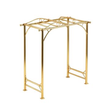 9.1 '' W X 5.1 '' D Iron Arbor