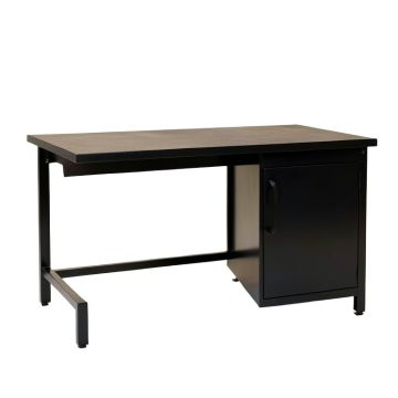 Laurel Bluff Empty Workshop Workbench - Black