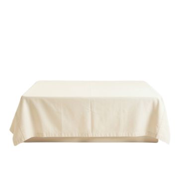 Glen Bend Flat Bed Sheet - Cream