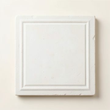 Elm Bridge Uninstalled Square Decorative Tile - White (synthetic illustration; no displayed measurements)