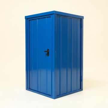 Spacemaker 4 Ft. W X 3 Ft. D Metal Vertical Storage Shed (synthetic illustration; no displayed measurements)