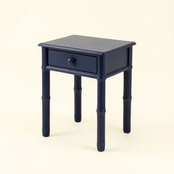Olive Bend Side Table - Navy (synthetic illustration; no displayed measurements)