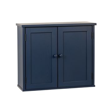 Brook Branch Wall-Mounted Entry Cabinet - Navy