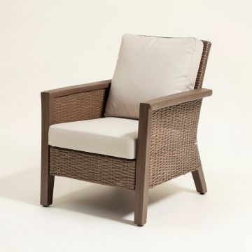 Stacking Patio Dining Armchair (synthetic illustration; no displayed measurements)