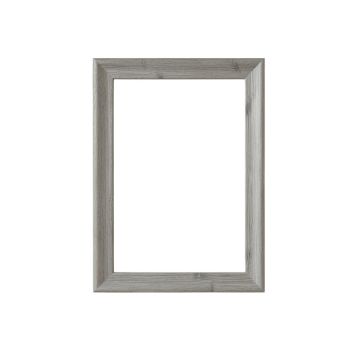 Elm Crest Framed Wall Mirror - Gray