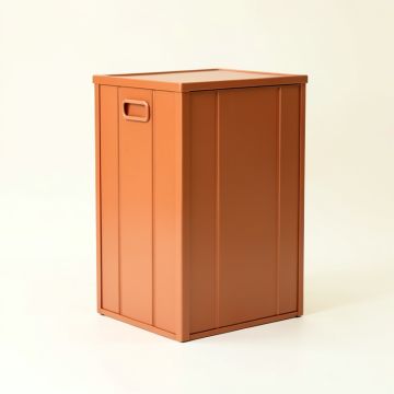 Stone Canyon Closed Outdoor Storage Box - Terracotta (synthetic illustration; no displayed measurements)