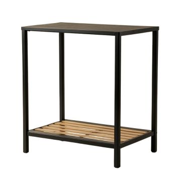 Heath Bluff Freestanding Laundry Folding Counter - Black