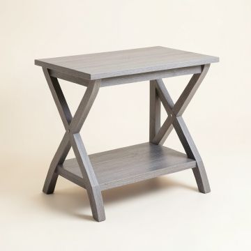 Juniper Crossing Side Table - Gray (synthetic illustration; no displayed measurements)