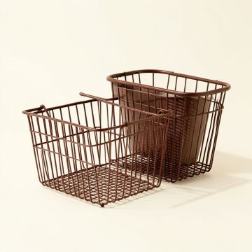 2 Piece Metal/Wire Basket Set (synthetic illustration; no displayed measurements)