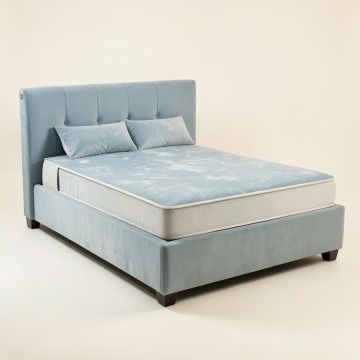 Amherst Upholstered Platform Bed (synthetic illustration; no displayed measurements)