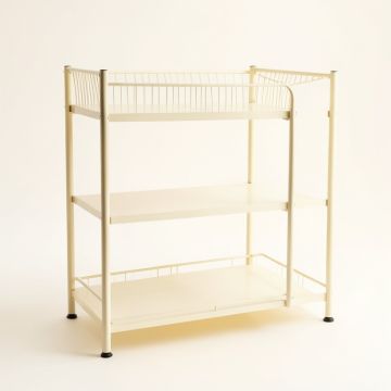 Hazel Bluff Empty Countertop Canister Rack - Ivory (synthetic illustration; no displayed measurements)