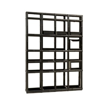 Elm Bridge Empty Vertical Garden Frame - Black