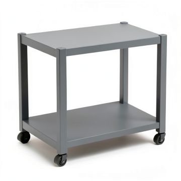 Dawn Brook Empty Rolling Workshop Cart - Gray (synthetic illustration; no displayed measurements)