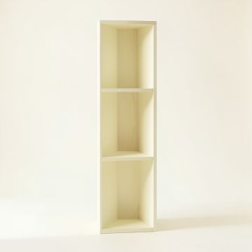 Harbor Bend Narrow Cubby Tower - Ivory (synthetic illustration; no displayed measurements)