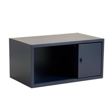 Laurel Bluff Shoe Storage Bench - Navy