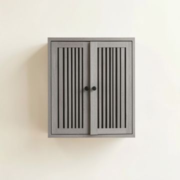 Summit Bend Wall-Mounted Entry Cabinet - Gray (synthetic illustration; no displayed measurements)