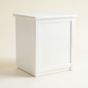 Moss Bridge Freestanding Laundry Folding Counter - White (synthetic illustration; no displayed measurements)