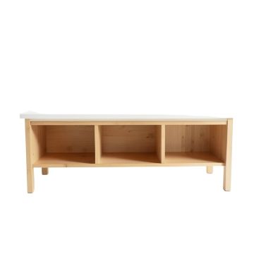 Linden Arc Shoe Storage Bench