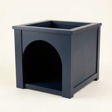 Moss Bend Empty Furniture-Style Litter Enclosure - Navy (synthetic illustration; no displayed measurements)