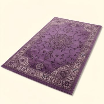 Dority Purple/Plum Rug (synthetic illustration; no displayed measurements)