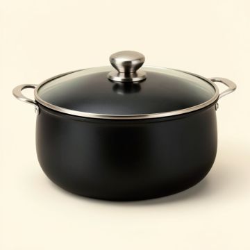 Berghoff International Gem Aluminum Saute Pan With Lid (synthetic illustration; no displayed measurements)