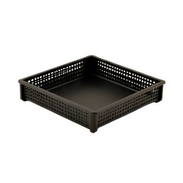 Sage Field Empty Under-Desk Cable Tray - Black