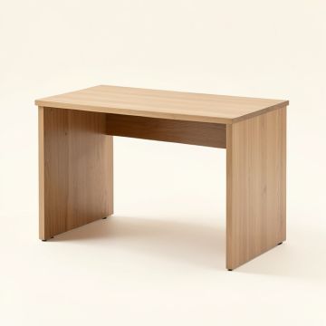 Aaeden Solid Wood Desk (synthetic illustration; no displayed measurements)