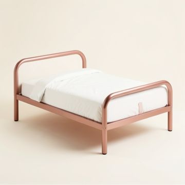 Blithedale Metal Platform Bed (synthetic illustration; no displayed measurements)