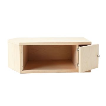 River Bend Shoe Storage Bench - Ivory