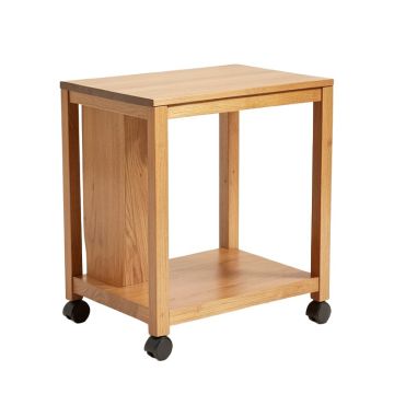Cleo Wooden Kitchen Cart