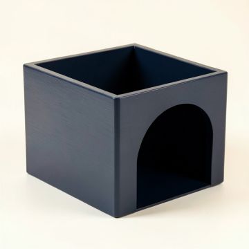 Glen Bridge Empty Furniture-Style Litter Enclosure - Navy (synthetic illustration; no displayed measurements)