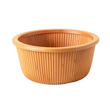 Cove Bluff Empty Storage Basket - Terracotta